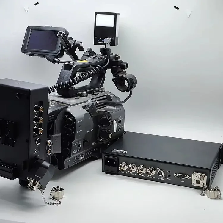 In stock 12G SDI Video/PGM/Tally/Remote Over Optical Fiber Converter Extender Compatible with 12G/6G/3G/HD/SD-SDI Video
In stock 12G SDI Video/PGM/Tally/Remote Over Optical Fiber Converter Extender Compatible with 12G/6G/3G/HD/SD-SDI Video