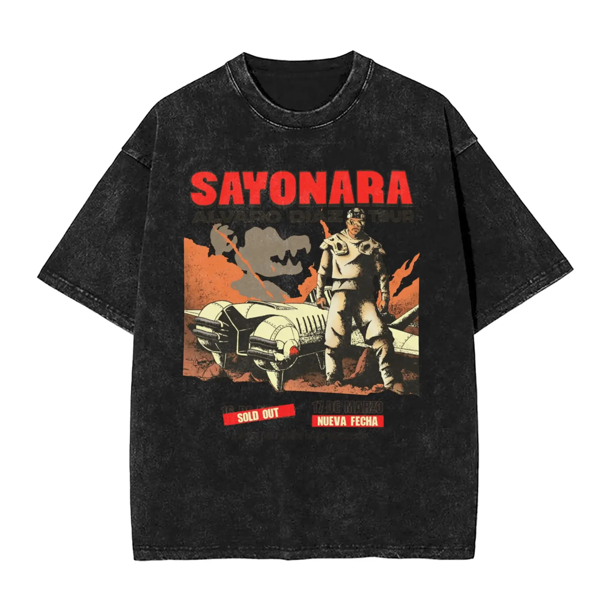 Alvaro Diaz Sayonara Tour T-Shirts for Men Funny Cotton Tees Crew Neck Short Sleeve T Shirt Adult Clothing
Alvaro Diaz Sayonara Tour T-Shirts for Men Funny Cotton Tees Crew Neck Short Sleeve T Shirt Adult Clothing