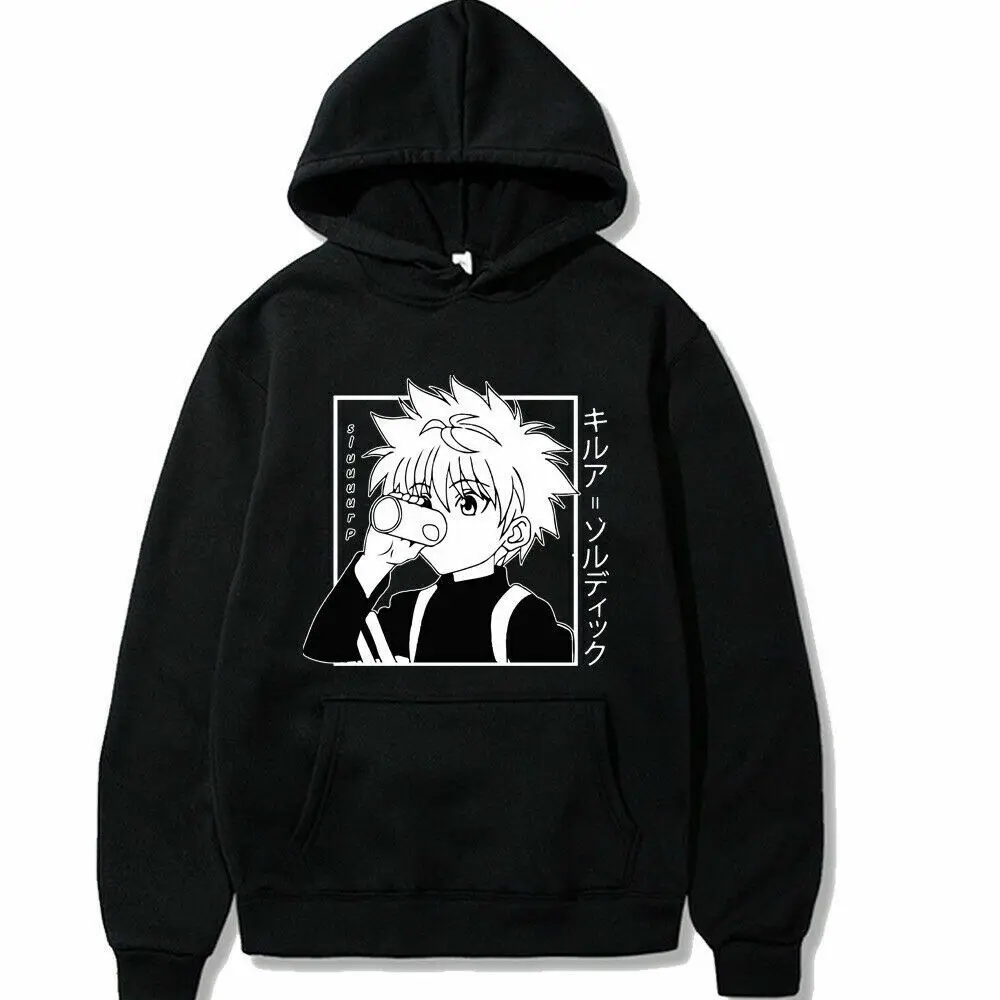 Hunter X Hunter Hoodie Killua Sweatshirt Pullover Hooded Long Sleeve Coat Unisex
Hunter X Hunter Hoodie Killua Sweatshirt Pullover Hooded Long Sleeve Coat Unisex