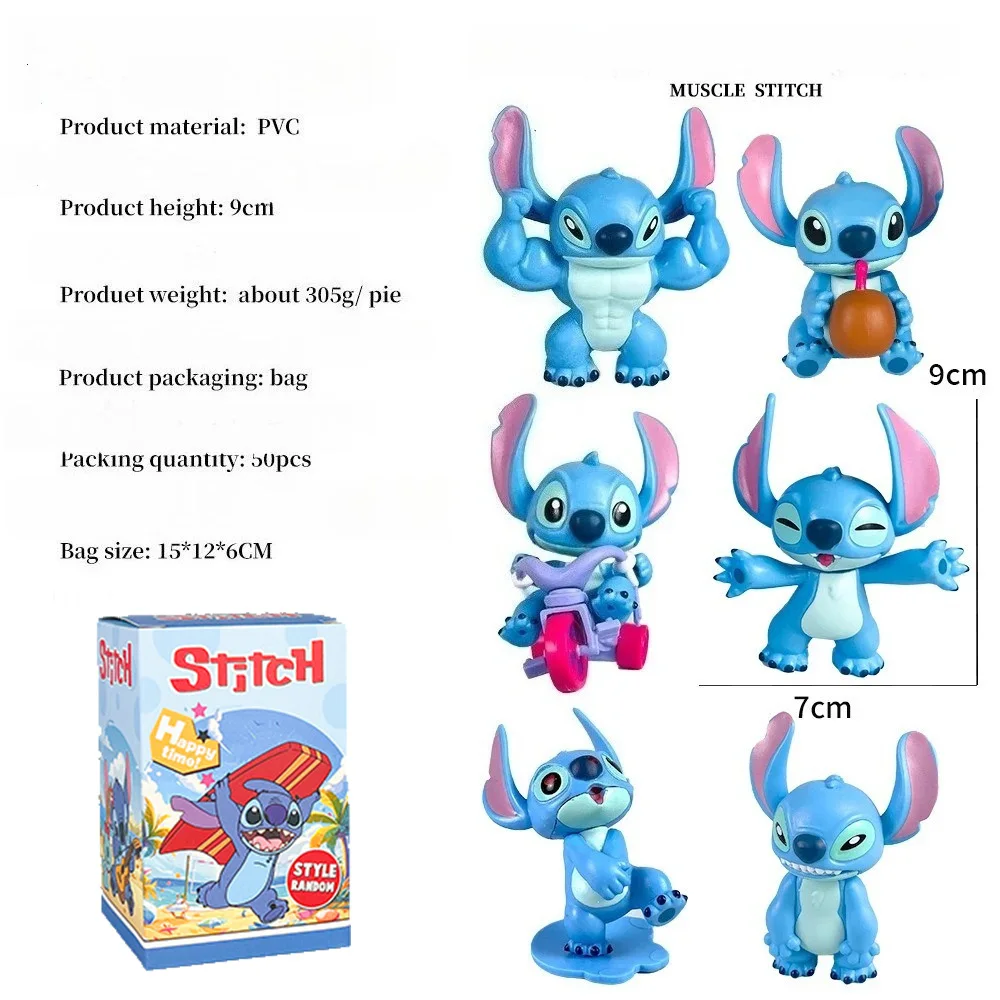 Горячая фигурка Disney Stitch, аниме, фигурки ангелов, коллекция слепых коробок, загадочные коробки, куклы, игрушки для детей, подарки на день рождения 
Горячая фигурка Disney Stitch, аниме, фигурки ангелов, коллекция слепых коробок, загадочные коробки, куклы, игрушки для детей, подарки на день рождения