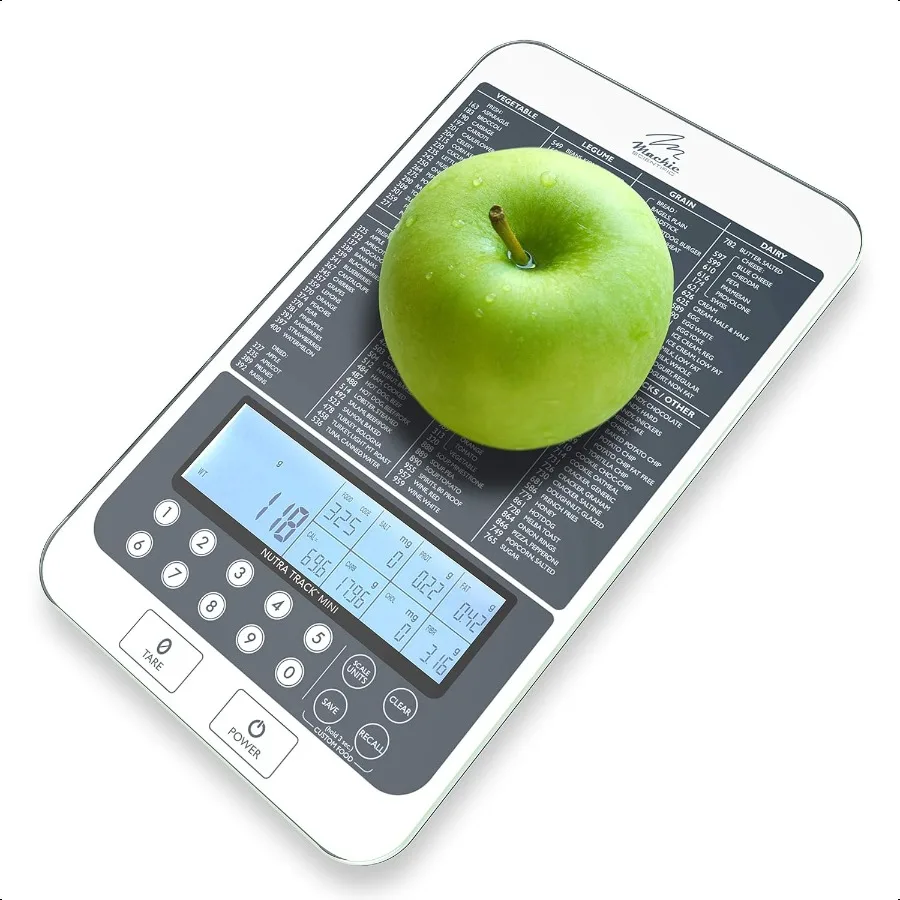 NUTRA TRACK Ultimate Food Kitchen Nutrition Scale Your Personal Nutritionist at Home Powered by USDA Data Designed for Precisio
NUTRA TRACK Ultimate Food Kitchen Nutrition Scale Your Personal Nutritionist at Home Powered by USDA Data Designed for Precisio