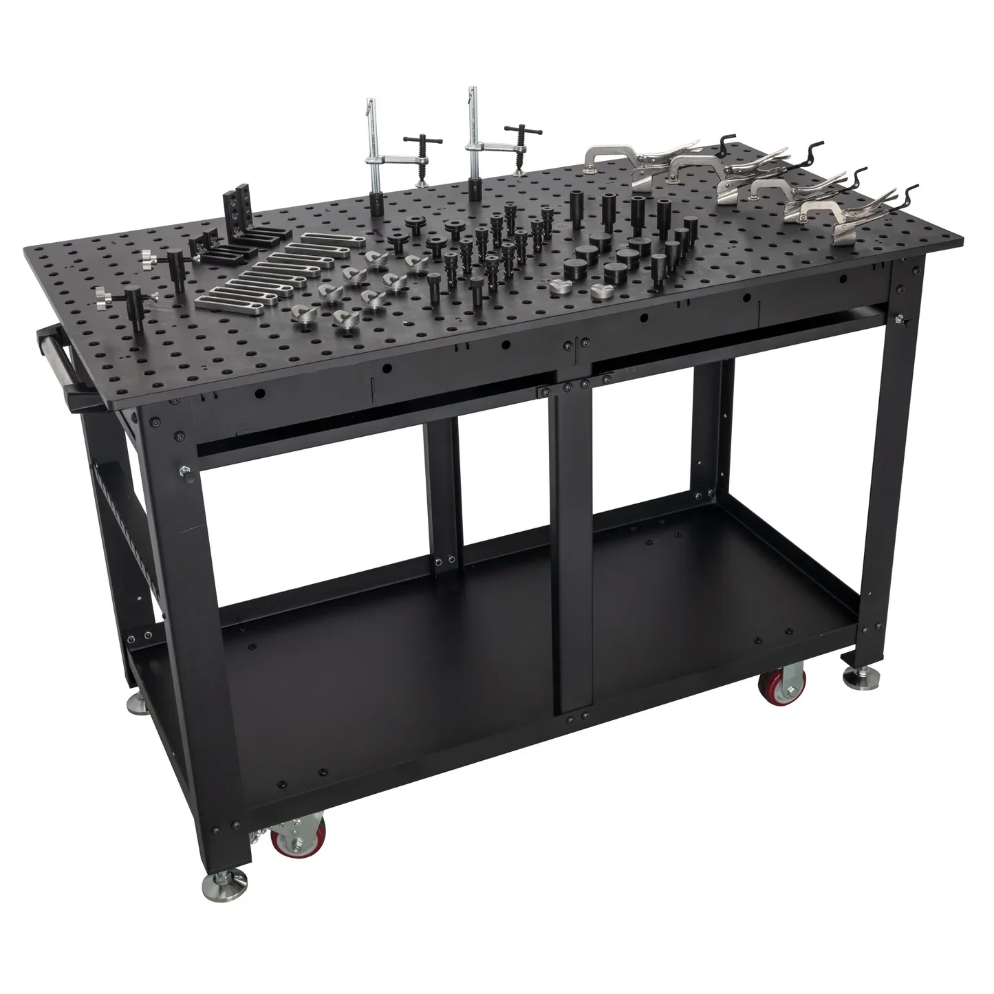 Heavy Duty Rhino Cart All-in-one Mobile Welding Table Cart With Ample Tool Storage And Accessory Kit
Heavy Duty Rhino Cart All-in-one Mobile Welding Table Cart With Ample Tool Storage And Accessory Kit