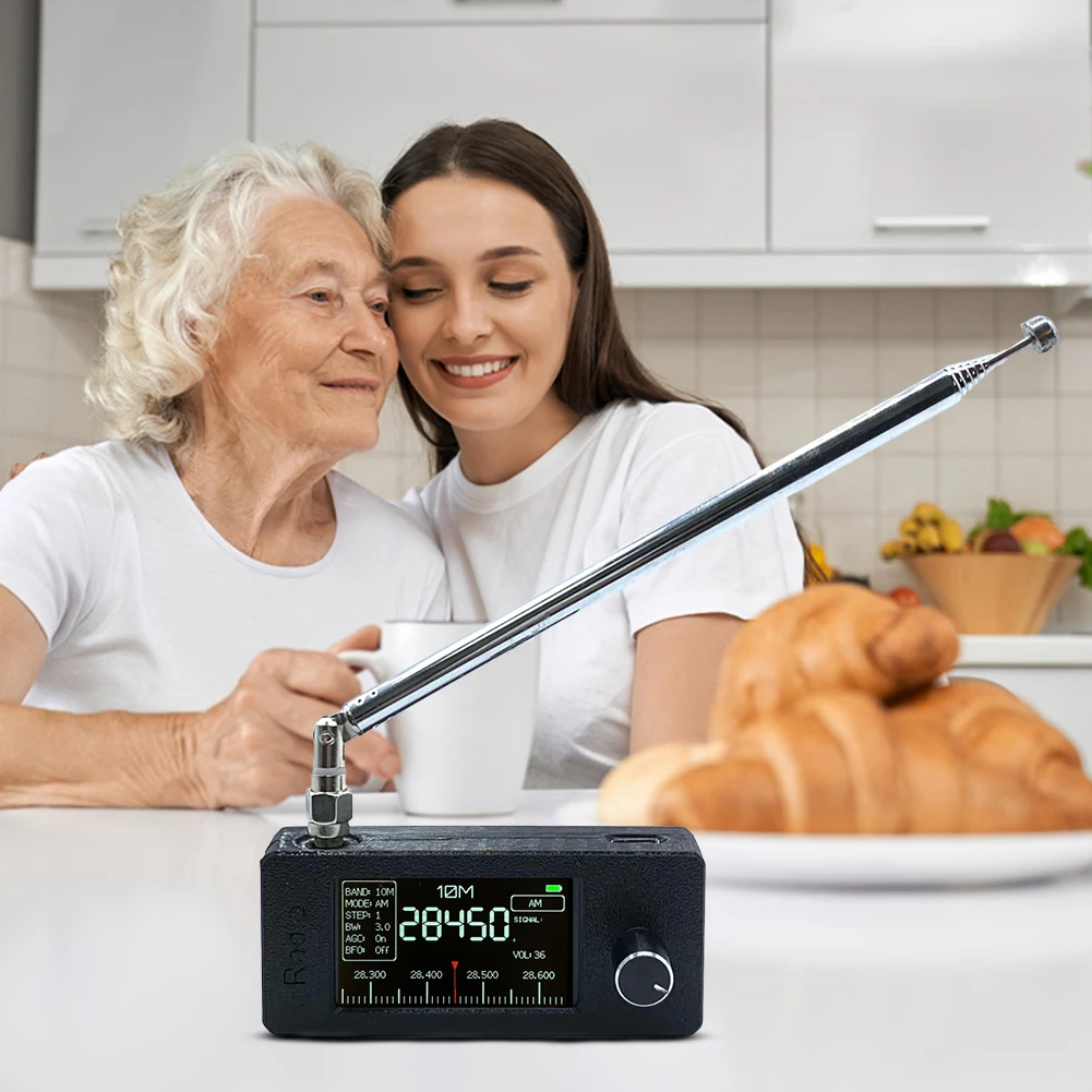 SI4732 0.5-108mhz Portable Radio LSB USB AM FM FM/AM Radio 1.9inch IPS Screen HF SW MW VHF Radio with Telescopic Antenna
SI4732 0.5-108mhz Portable Radio LSB USB AM FM FM/AM Radio 1.9inch IPS Screen HF SW MW VHF Radio with Telescopic Antenna