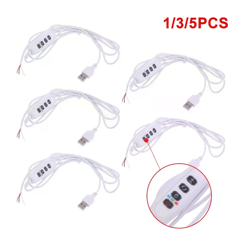1/3/5Pcs DC 5V USB Clamp Plant Light Timing Control Cable Switch Line Plant Growth Light Live Broadcast Fill Light Control Wire
1/3/5Pcs DC 5V USB Clamp Plant Light Timing Control Cable Switch Line Plant Growth Light Live Broadcast Fill Light Control Wire