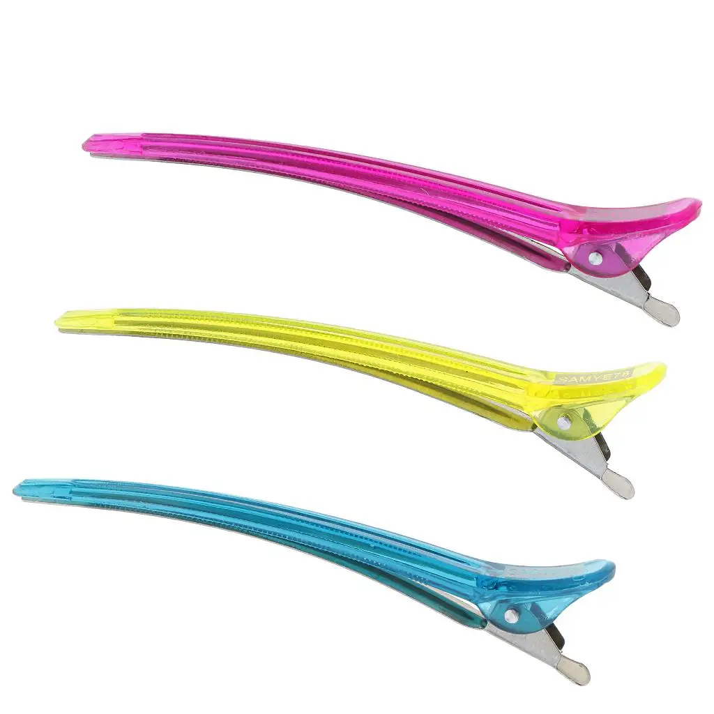 Salon Hair Sectioning Clips 11.5cm Metal Hairdressing Tool Bulk Set for Hair Styling and DIY at Home
Salon Hair Sectioning Clips 11.5cm Metal Hairdressing Tool Bulk Set for Hair Styling and DIY at Home