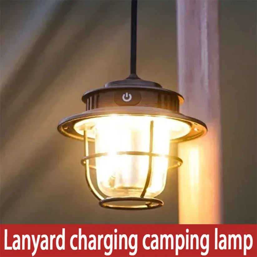 Waterproof Emergency Creative Light Wide-angle Lighting Lantern Camping Lamp Adjustable Ambience Lamp Supports TYPE-C Charging
Waterproof Emergency Creative Light Wide-angle Lighting Lantern Camping Lamp Adjustable Ambience Lamp Supports TYPE-C Charging