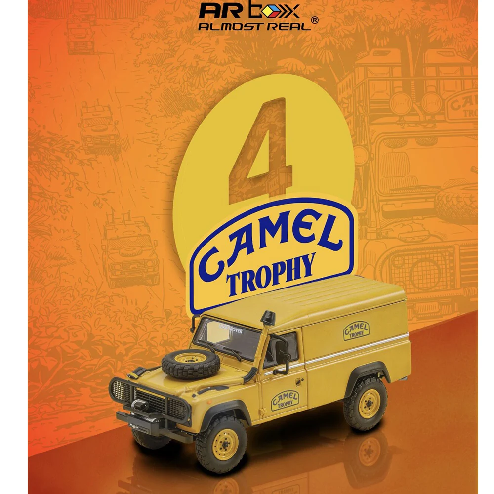 ARBox Model 1/64 110 Camel Trophy Support Unit Borneo-1985 1/64 Model Car Support Vehicle Diecast Collection Model
ARBox Model 1/64 110 Camel Trophy Support Unit Borneo-1985 1/64 Model Car Support Vehicle Diecast Collection Model