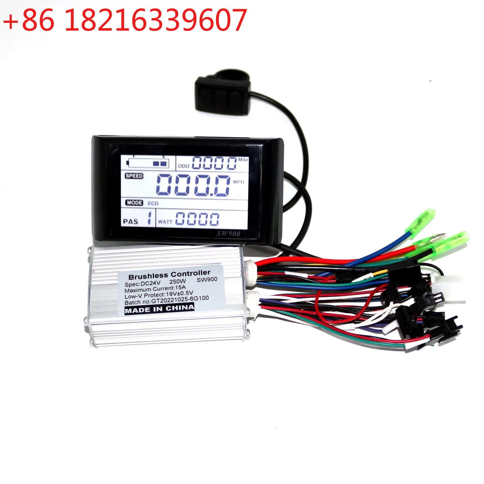 TAO Greentime 36V 48V 250W Brushless DC Motor Controller Ebike Controller +SW900 Display One Set
TAO Greentime 36V 48V 250W Brushless DC Motor Controller Ebike Controller +SW900 Display One Set