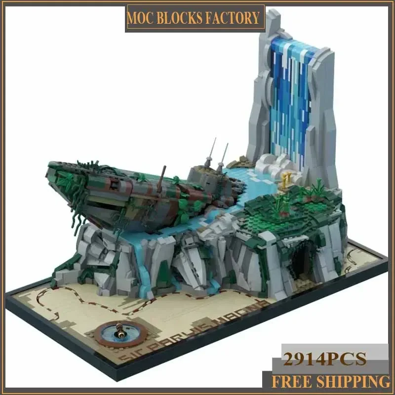 Famous Adventure Game Model Moc Building Bricks German U-Boat Technology Modular Blocks Gifts Christmas Toys DIY Sets Assembly
Famous Adventure Game Model Moc Building Bricks German U-Boat Technology Modular Blocks Gifts Christmas Toys DIY Sets Assembly