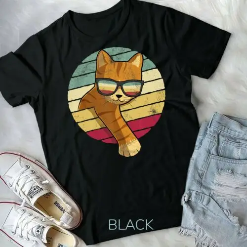 Vintage Style Orange Cat Sunglasses Tabby Cat Lover Gift Unisex Form T-Shirt
Vintage Style Orange Cat Sunglasses Tabby Cat Lover Gift Unisex Form T-Shirt