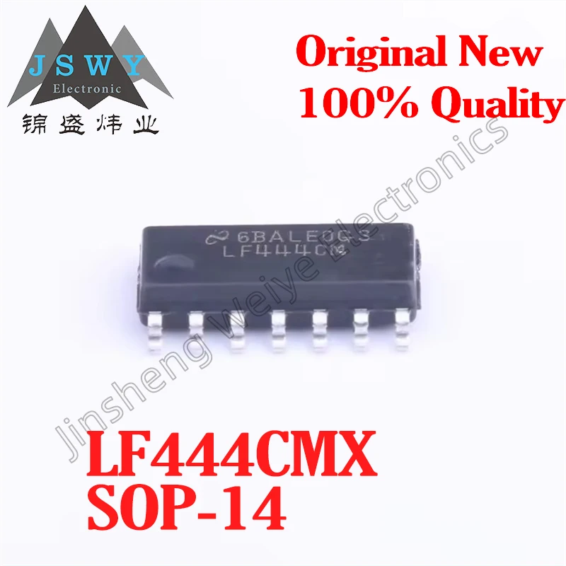 (10/50 pcs) LF444CMX SOP-14 Quad Operational Amplifier Chip Brand new and original in stock with fast shipping Electronic
(10/50 pcs) LF444CMX SOP-14 Quad Operational Amplifier Chip Brand new and original in stock with fast shipping Electronic