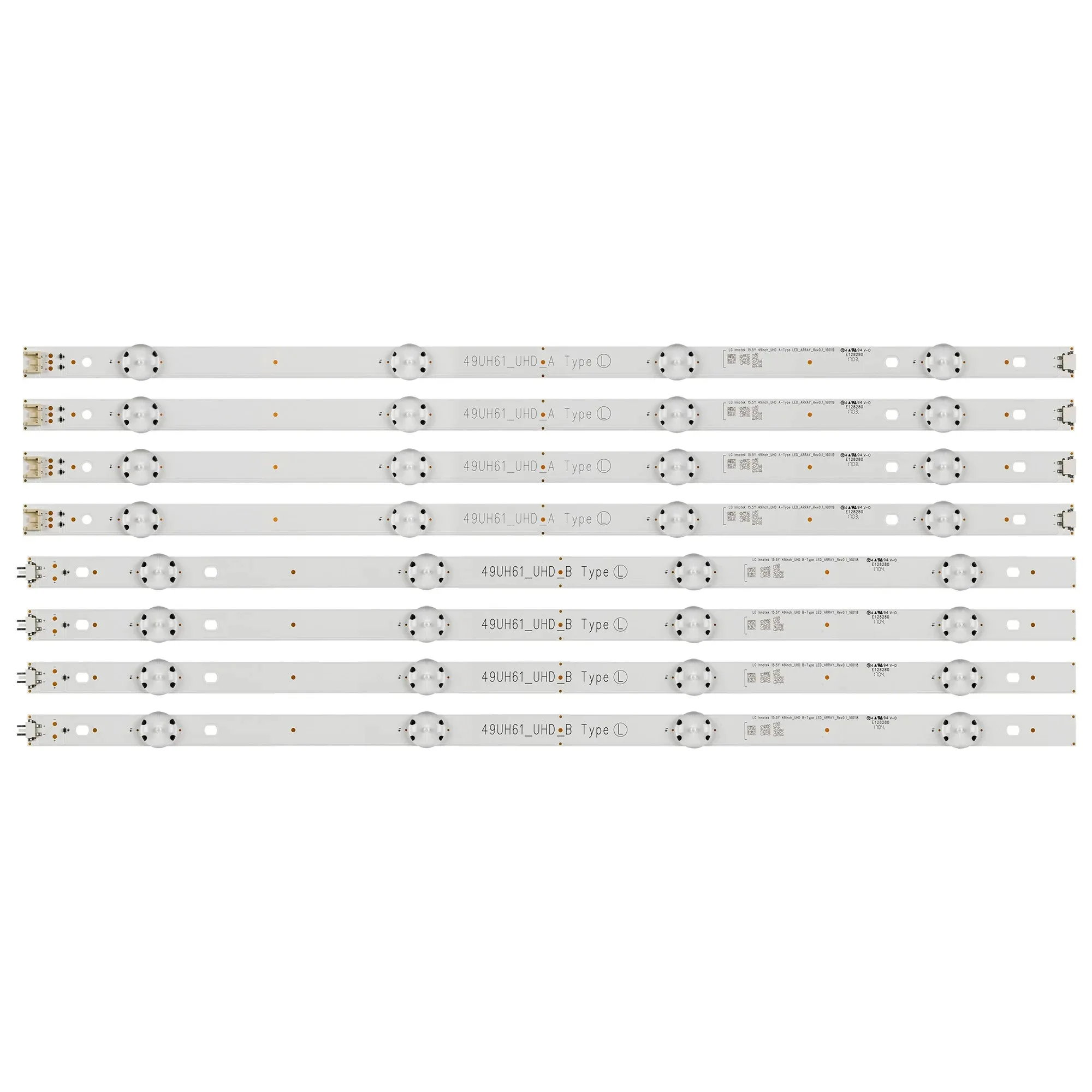 Лента светодиодной подсветки для 49UH610V 49UH603V 49UH620V 49UH6100 49UH6030SB 49UH6030UD 49UH603TDB 49UH603VTD 49UH61_UHD_A B
Лента светодиодной подсветки для 49UH610V 49UH603V 49UH620V 49UH6100 49UH6030SB 49UH6030UD 49UH603TDB 49UH603VTD 49UH61_UHD_A B