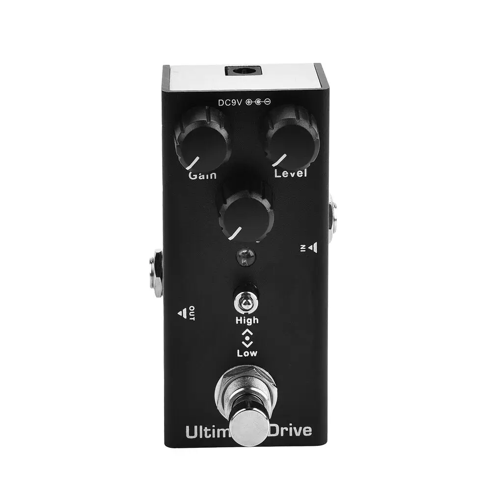 New True Bypass Heavy Drive Guitar Pedal - Tube-Like Distortion & Overdrive, Aluminum Alloy Case, 9V Dc, Led Indicator
New True Bypass Heavy Drive Guitar Pedal - Tube-Like Distortion & Overdrive, Aluminum Alloy Case, 9V Dc, Led Indicator