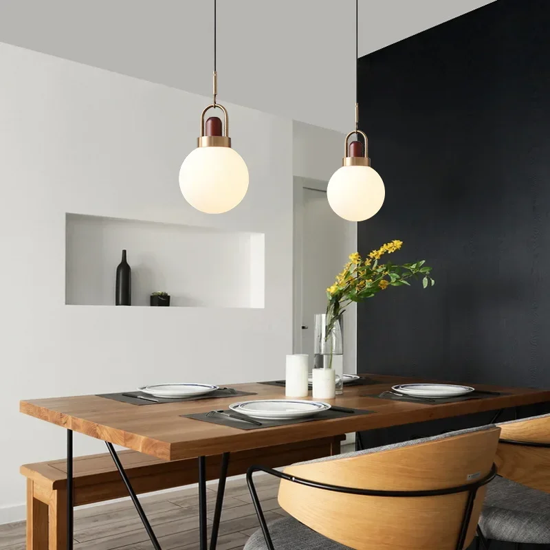 SANDYHA Nordic Wood Art Small Pendant Light Modern Round Glass Chandelier for Home Restaurant Bar Bedroom Bedside Balcony
SANDYHA Nordic Wood Art Small Pendant Light Modern Round Glass Chandelier for Home Restaurant Bar Bedroom Bedside Balcony