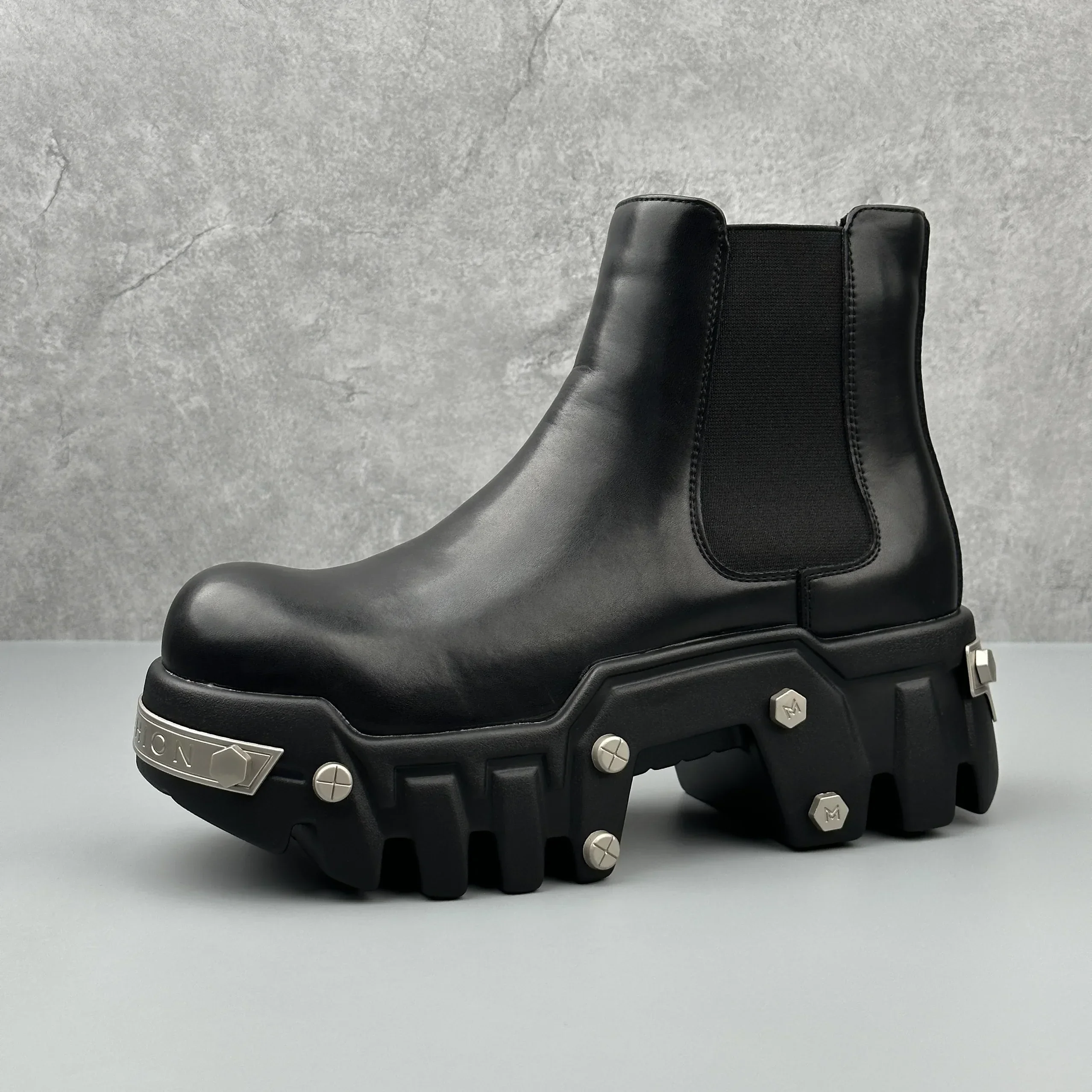 Men Chelsea Boots Platform High Top Man Sneakers Heels Leather Luxury Vintage Trendy Designer Black Shoes
Men Chelsea Boots Platform High Top Man Sneakers Heels Leather Luxury Vintage Trendy Designer Black Shoes