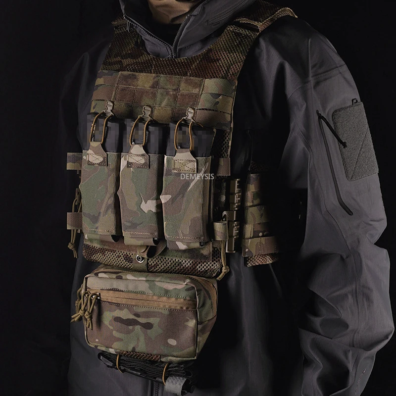 Outdoor Training Vest Multi-functional MOLLE Expansion Tactical Plate Carrier with Triple Mag Pouches Airsoft Paintball Vests
Outdoor Training Vest Multi-functional MOLLE Expansion Tactical Plate Carrier with Triple Mag Pouches Airsoft Paintball Vests