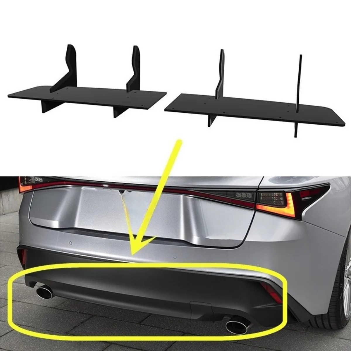 For Lexus IS/F Sport 2021-2022 Car Rear Bumper Spoiler Lip Diffuser Modification Part Bumper Protector Cover Car Accessories
For Lexus IS/F Sport 2021-2022 Car Rear Bumper Spoiler Lip Diffuser Modification Part Bumper Protector Cover Car Accessories