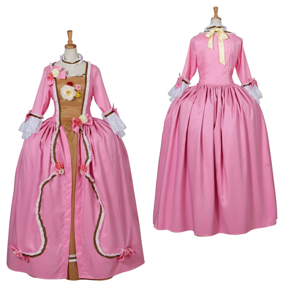 Medieval Luxury Floral Flower Vintage Pink Rococo Dress Gothic Victorian Renaissance Dress Costume Custom Made
Medieval Luxury Floral Flower Vintage Pink Rococo Dress Gothic Victorian Renaissance Dress Costume Custom Made