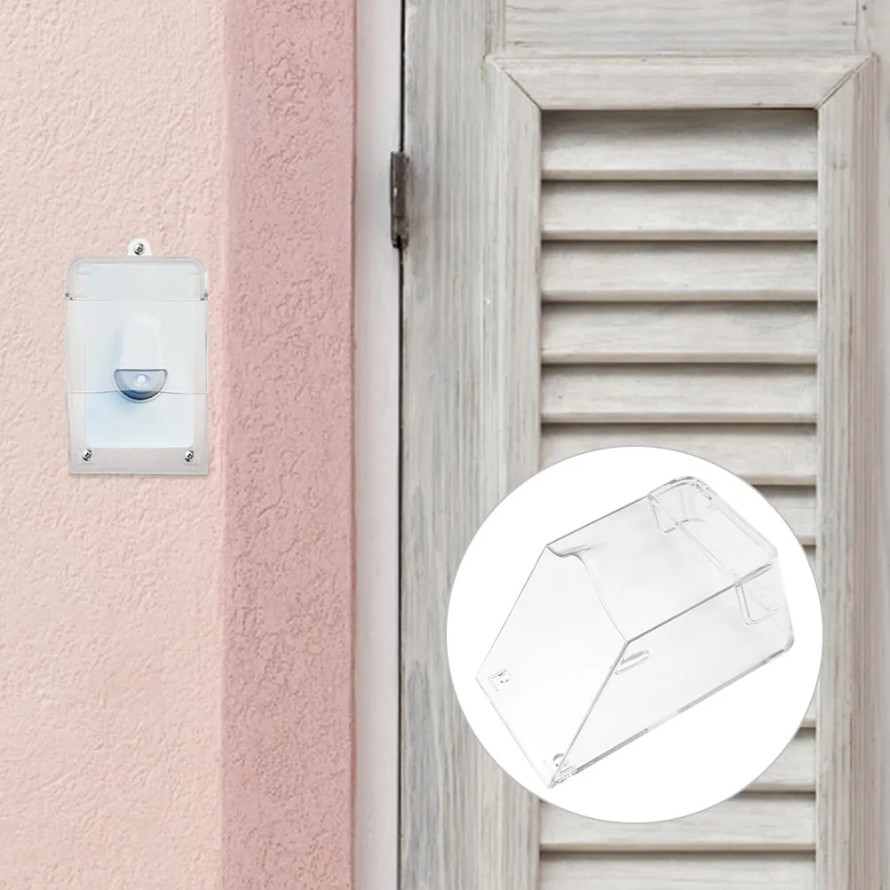 2Pcs Waterproof Doorbell Cover Transparent Weatherproof Plastic Rain Protector for Wireless Outdoor Chime Video Doorbells
2Pcs Waterproof Doorbell Cover Transparent Weatherproof Plastic Rain Protector for Wireless Outdoor Chime Video Doorbells