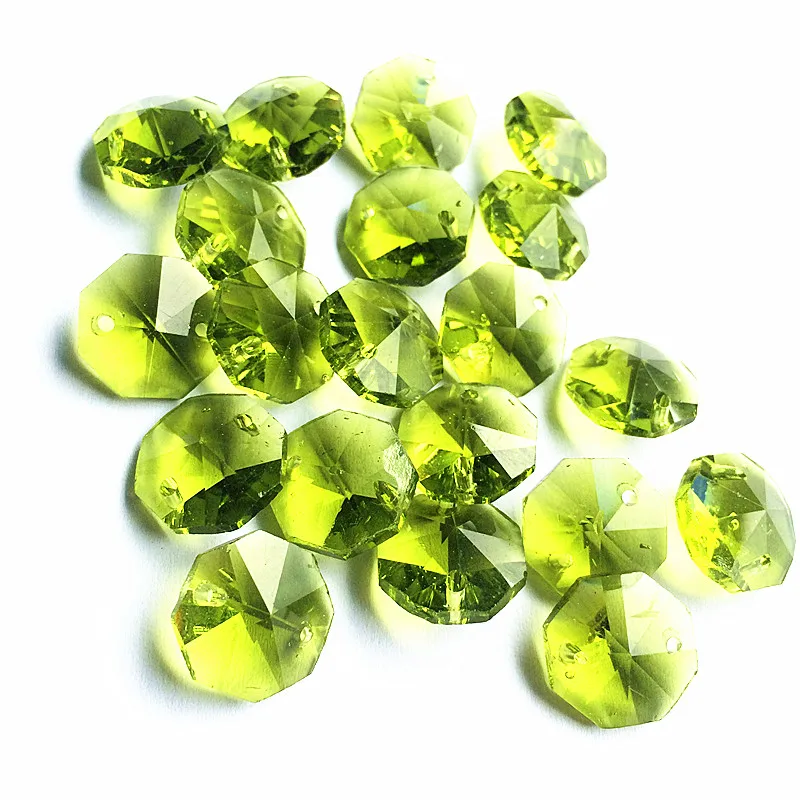 Top Quality 500pcs Olive Color Fancy 14mm Crystal Octagon Chandelier Accessories Two holes (Free Rings) Diy Glass Curtain Beads
Top Quality 500pcs Olive Color Fancy 14mm Crystal Octagon Chandelier Accessories Two holes (Free Rings) Diy Glass Curtain Beads