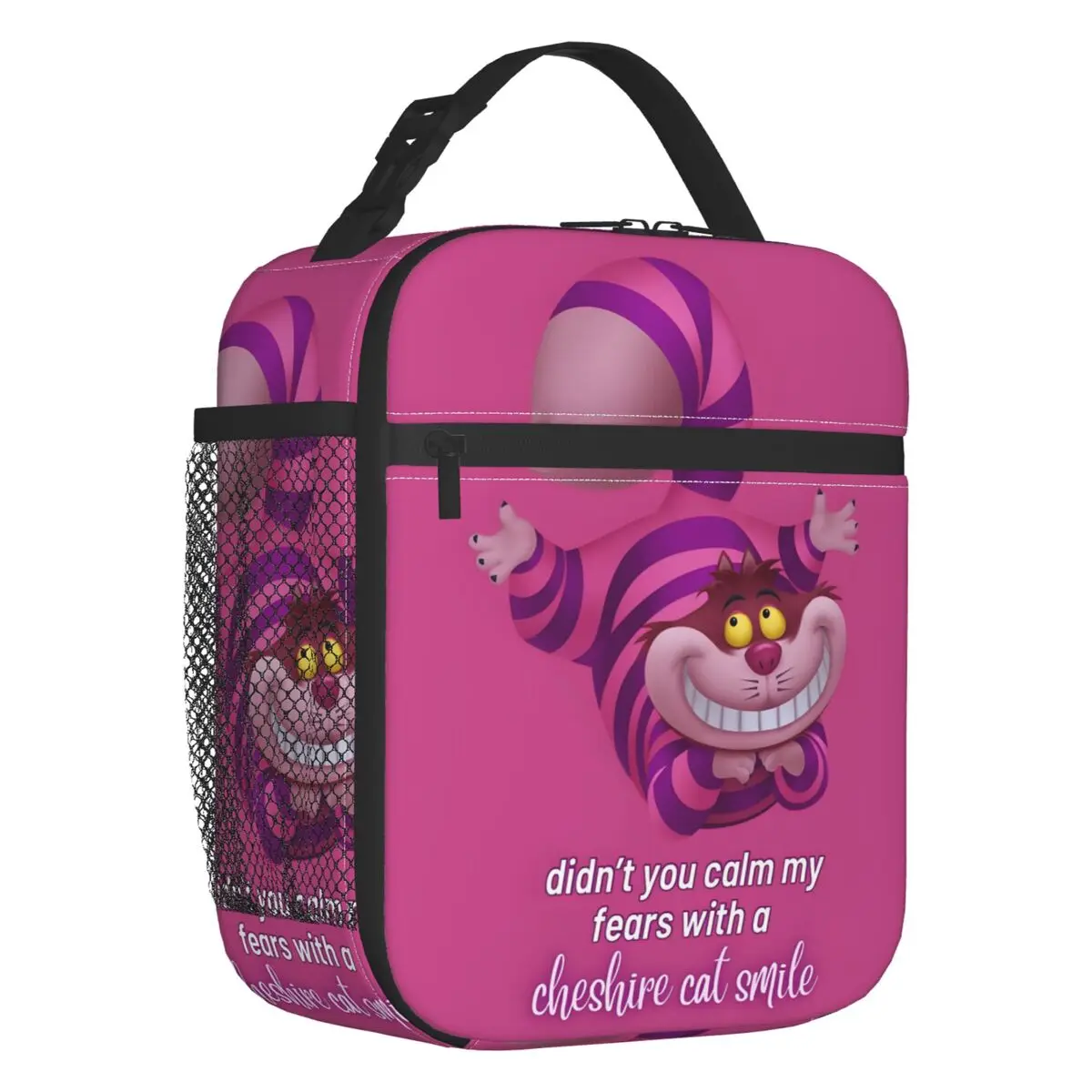 Custom Cheshire Cat Insulated Lunch Bag for Women Waterproof Cartoon Animal Cooler Thermal Lunch Box School Children
Custom Cheshire Cat Insulated Lunch Bag for Women Waterproof Cartoon Animal Cooler Thermal Lunch Box School Children