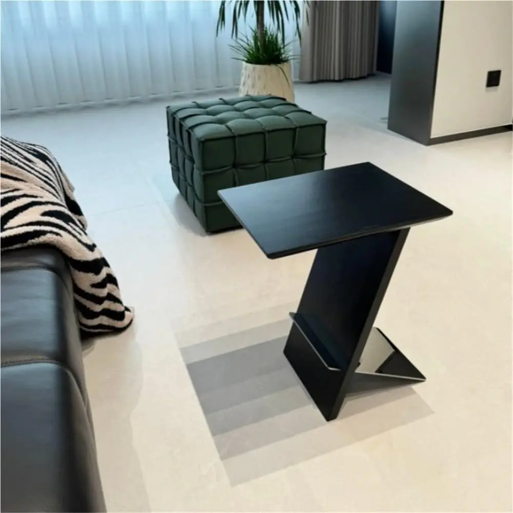 Compact Storage Side Table with Rack and Magazine Holder - Modern Accent Furniture for Living Spaces
Compact Storage Side Table with Rack and Magazine Holder - Modern Accent Furniture for Living Spaces