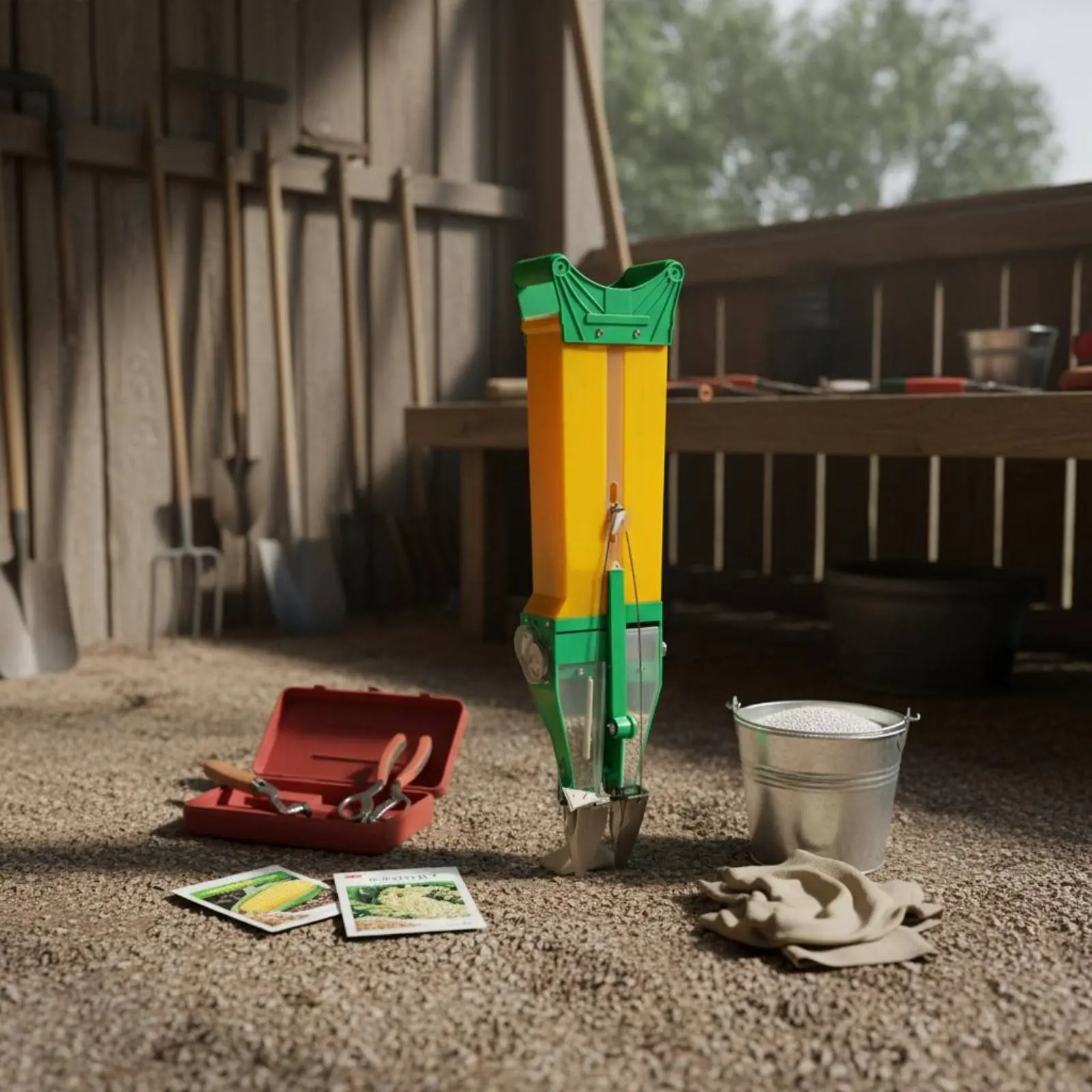 Manual Fertilizer Seeder High Effectiveness Corn Bean Planting Machine Handheld Seed Planter No Bending down Farm Tool
Manual Fertilizer Seeder High Effectiveness Corn Bean Planting Machine Handheld Seed Planter No Bending down Farm Tool
