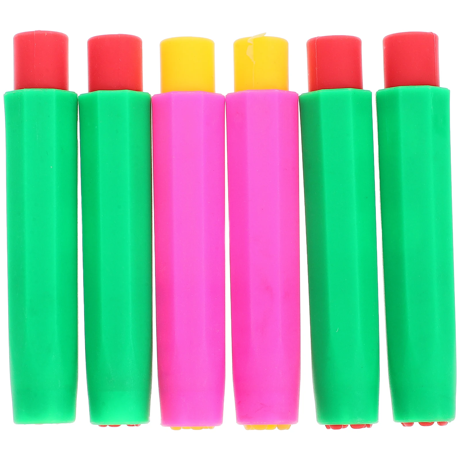 6 Automatic Chalk Holders Water Soluble Plastic Teacher Home Office Supplies Dust Free Writing Tool Practical Clip Holder
6 Automatic Chalk Holders Water Soluble Plastic Teacher Home Office Supplies Dust Free Writing Tool Practical Clip Holder