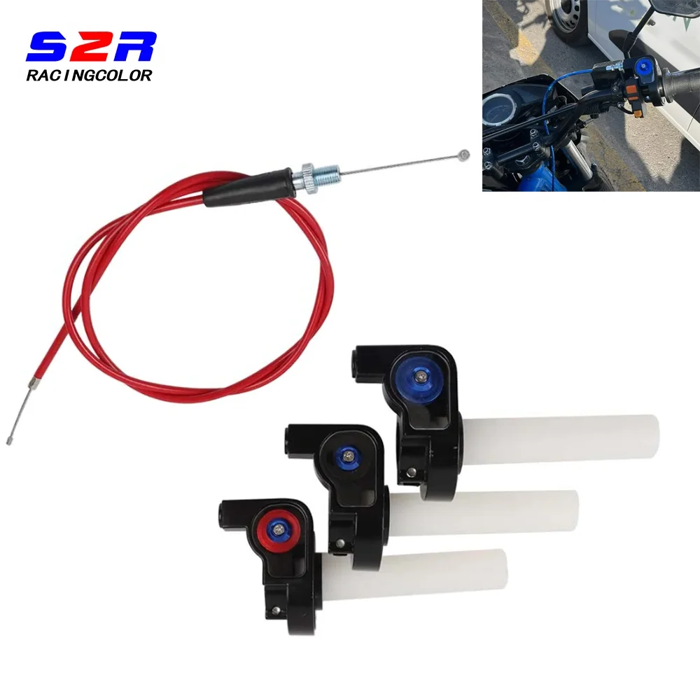 For CRF KLX Kayo BSE Dirt Bike Quad ATV Pit 50cc 125cc 150cc 7 / 8'' Twist Accelerator Throttle Handle Grip Handlebars Cable
For CRF KLX Kayo BSE Dirt Bike Quad ATV Pit 50cc 125cc 150cc 7 / 8'' Twist Accelerator Throttle Handle Grip Handlebars Cable