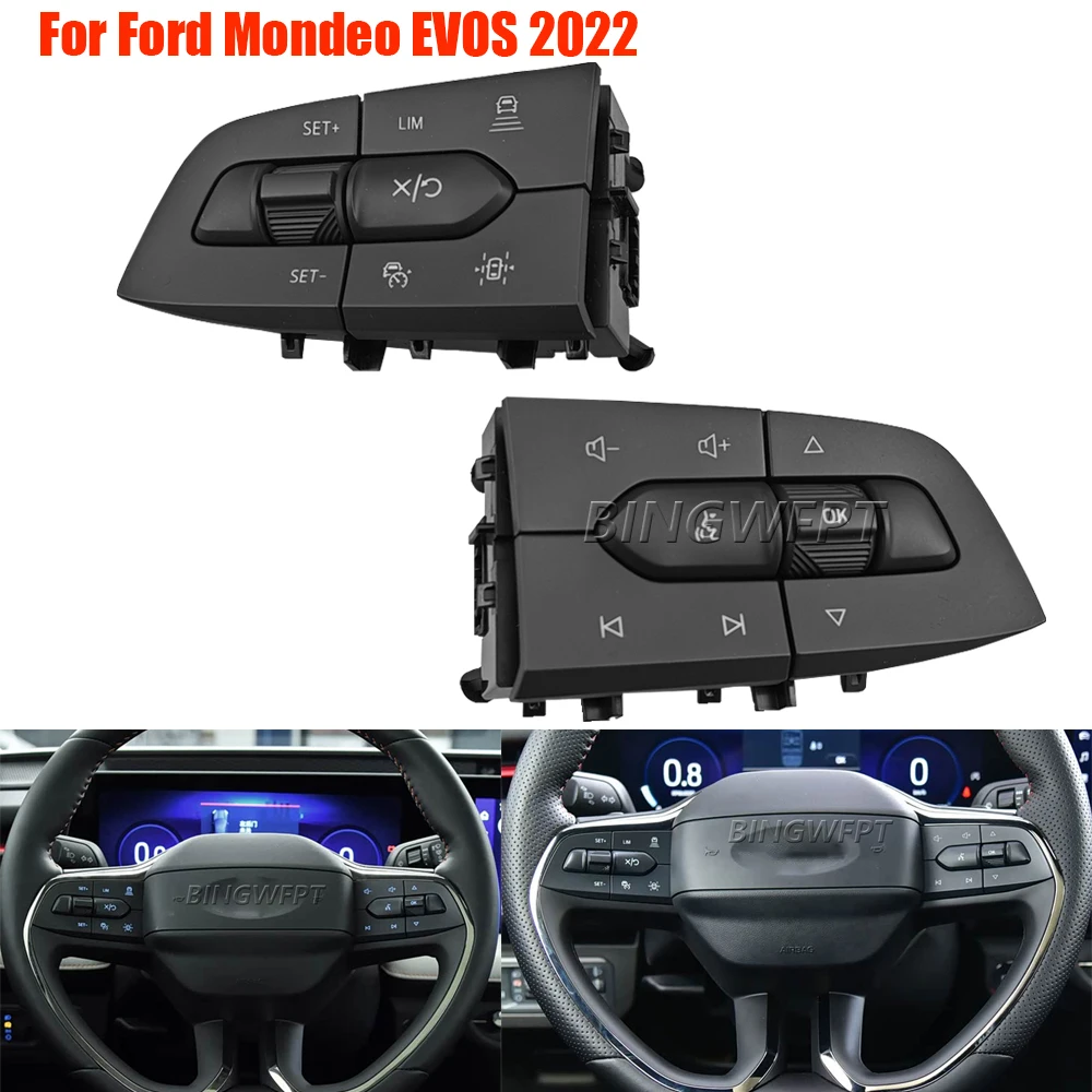 Accessories Cruise Control Button For Ford Mondeo EVOS 2022 Multifunction Steering Wheel control Audio Volume Speed Limit Switch
Accessories Cruise Control Button For Ford Mondeo EVOS 2022 Multifunction Steering Wheel control Audio Volume Speed Limit Switch