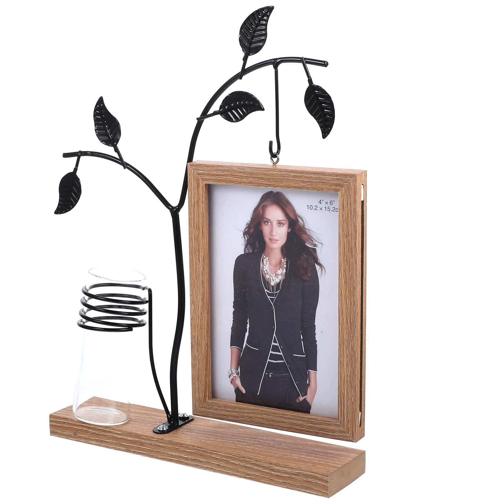 Hydroponics Photo Frame Household Adornment Iron Easel 2 Sided Plant Holder LED Light String Decorative Picture for Home
Hydroponics Photo Frame Household Adornment Iron Easel 2 Sided Plant Holder LED Light String Decorative Picture for Home