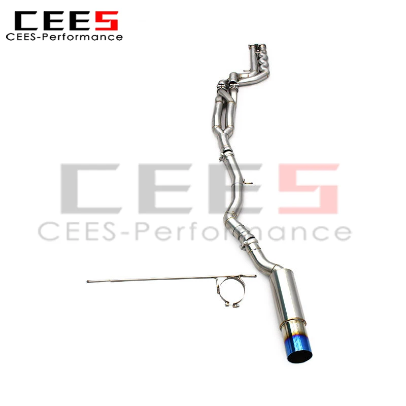 CEES Newest SUS304 Exhaust System for BMW M3/M4 F80/F82 3.0T 2014-2019 Street Car with Z Pipe Catback Muffler Dynamic Sound
CEES Newest SUS304 Exhaust System for BMW M3/M4 F80/F82 3.0T 2014-2019 Street Car with Z Pipe Catback Muffler Dynamic Sound