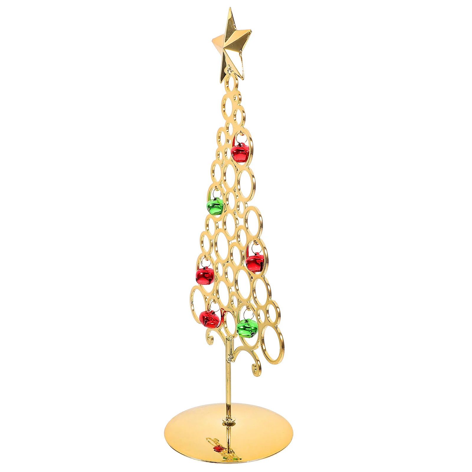 Desktop Christmas Metal Iron Art Xmas Tree With Bells, Ornament Display Stand, Wrought Iron Tabletop Decoration, Spiral
Desktop Christmas Metal Iron Art Xmas Tree With Bells, Ornament Display Stand, Wrought Iron Tabletop Decoration, Spiral