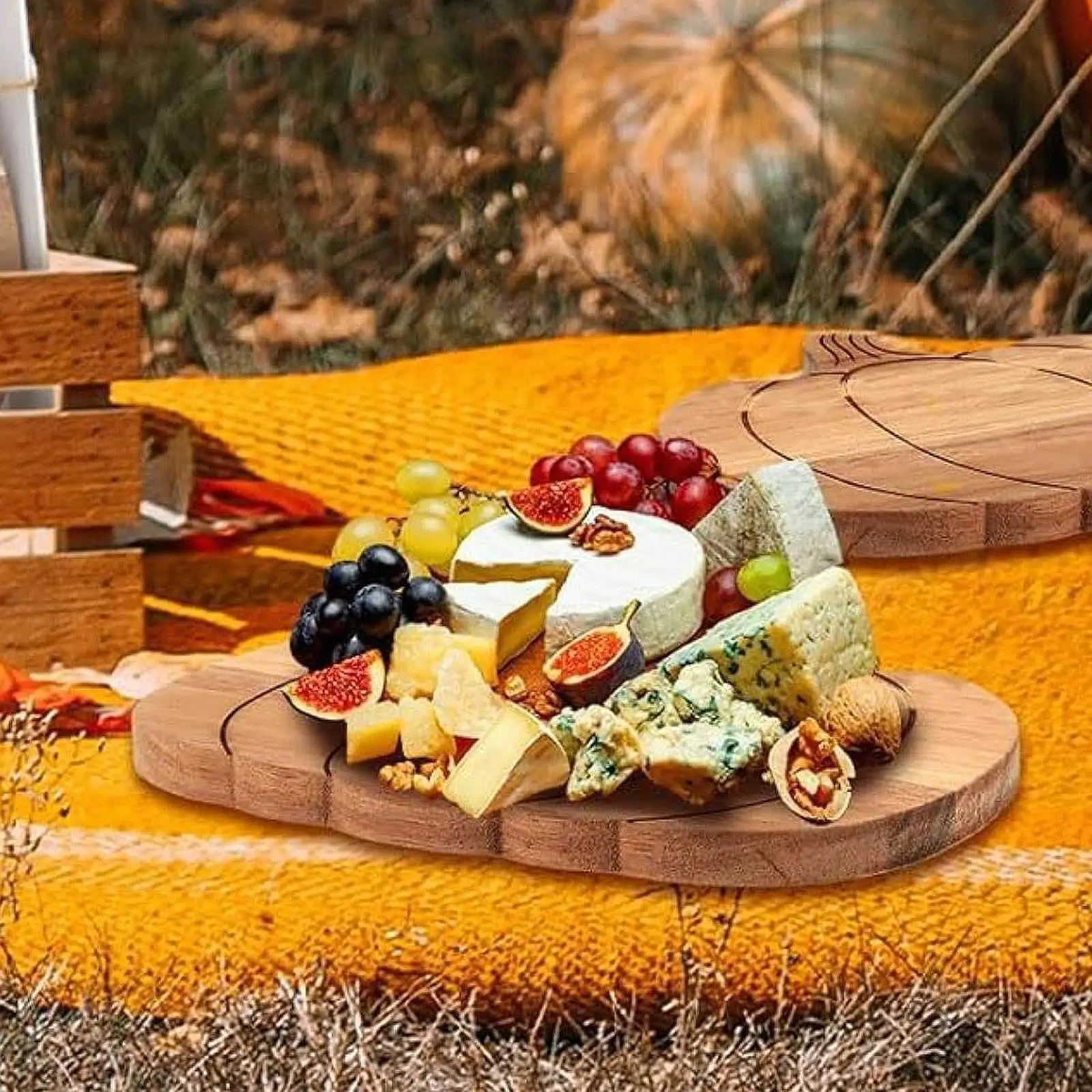 Cutting Board Pumpkin Shaped Multifunctional Wooden Chopping Board Serving Tray for Holiday Restaurant Halloween Hotel Ornament
Cutting Board Pumpkin Shaped Multifunctional Wooden Chopping Board Serving Tray for Holiday Restaurant Halloween Hotel Ornament