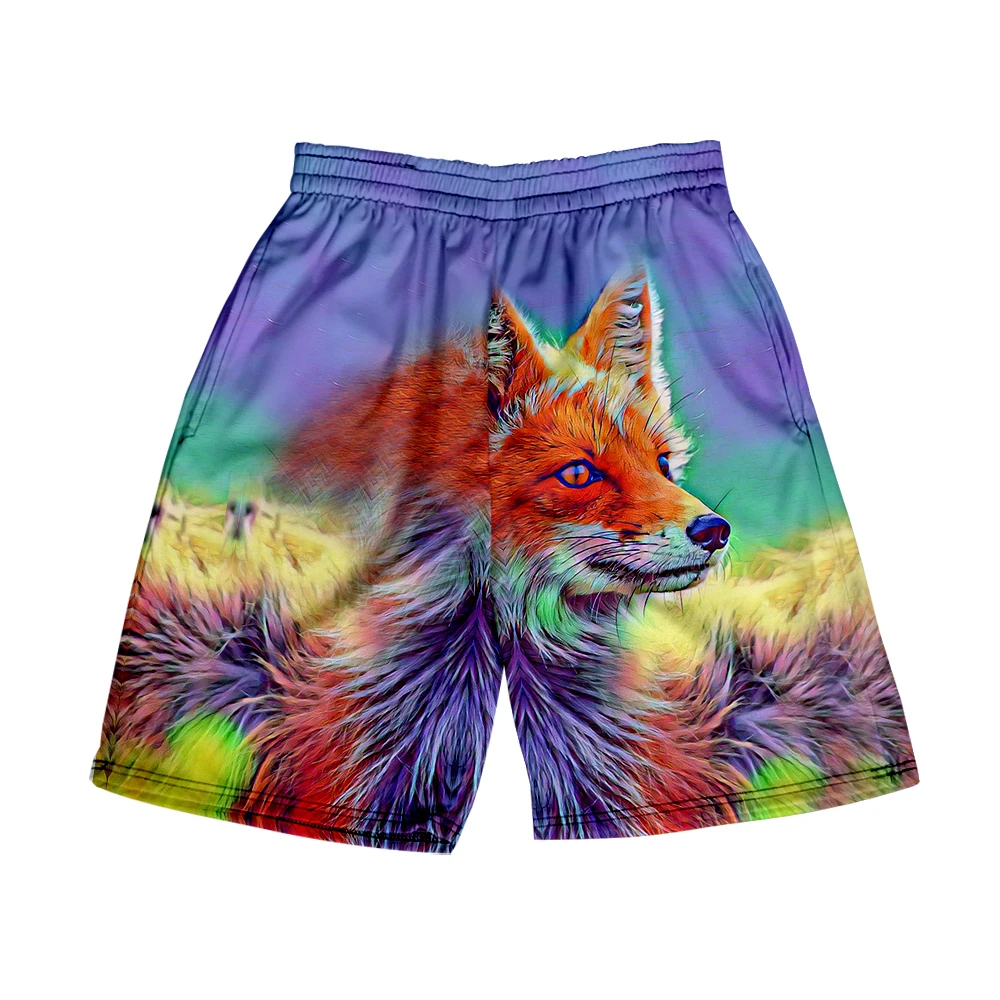 Fox Beach Shorts Men's and women's clothing 3D digital printing casual shorts Fashion trend couple Pants
Fox Beach Shorts Men's and women's clothing 3D digital printing casual shorts Fashion trend couple Pants