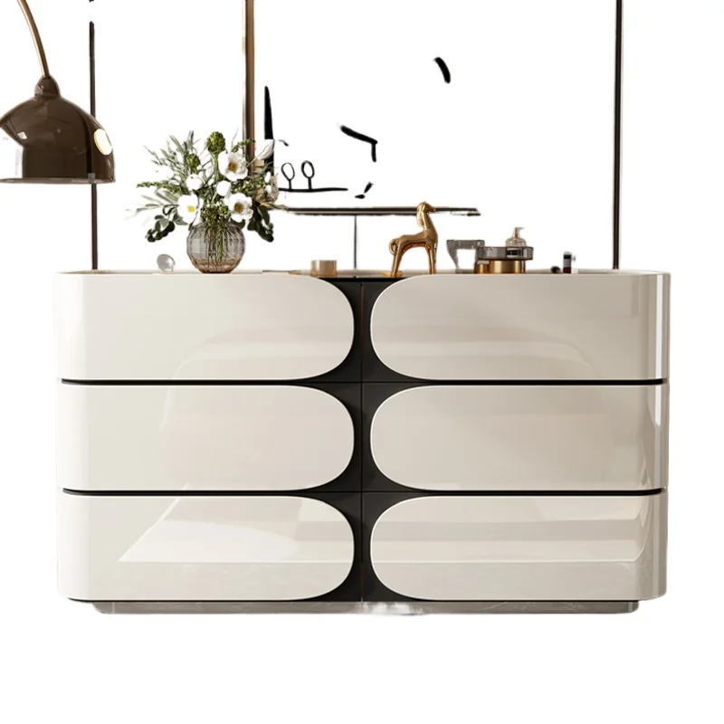 Italian light luxury six-chest cabinet modern minimalist bedside cabinet bedroom bedside paint jewelry cabinet simple solid wood
Italian light luxury six-chest cabinet modern minimalist bedside cabinet bedroom bedside paint jewelry cabinet simple solid wood