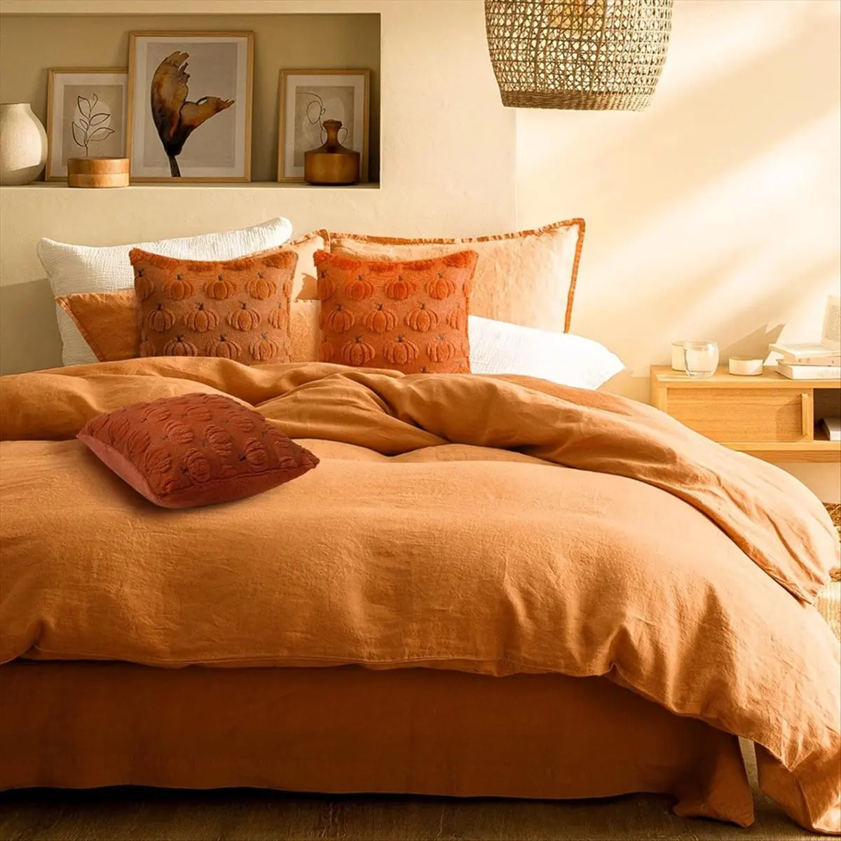 A24I осенние декоративные наволочки, чехлы на подушки с тыквой на День Благодарения, 3D вышитая подушка для декора
A24I осенние декоративные наволочки, чехлы на подушки с тыквой на День Благодарения, 3D вышитая подушка для декора