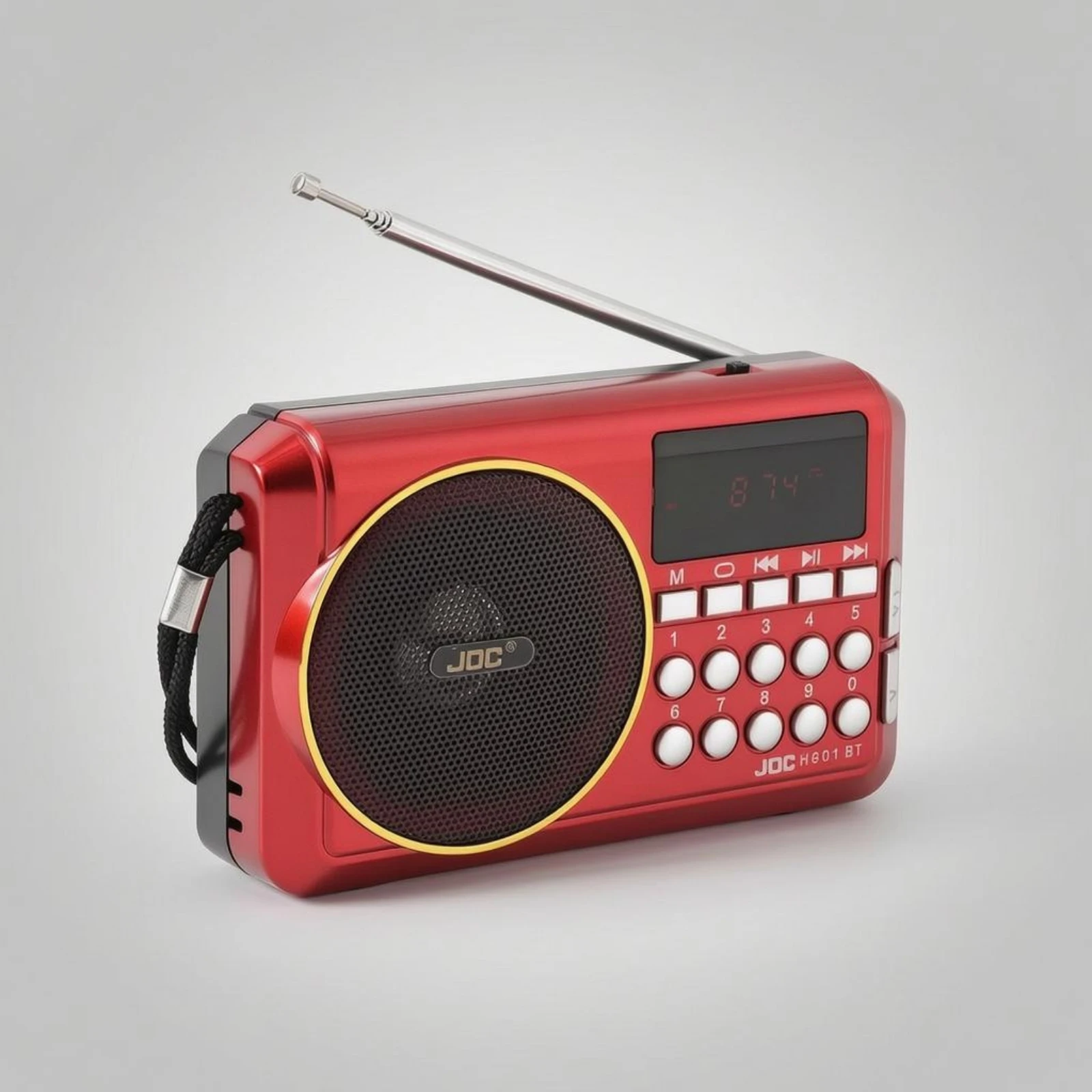 Multi-Band Bluetooth Radio Display Window Portable Bluetooth Radio Adjustable Antenna USB Cable Home Electronics Battery Powered
Multi-Band Bluetooth Radio Display Window Portable Bluetooth Radio Adjustable Antenna USB Cable Home Electronics Battery Powered