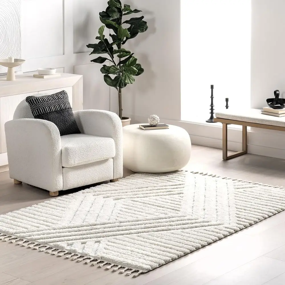 10' x 14' Geometric Stain-Resistant Area Rug for Bedroom, Living Room, Dining Area, Den, and Entryway
10' x 14' Geometric Stain-Resistant Area Rug for Bedroom, Living Room, Dining Area, Den, and Entryway