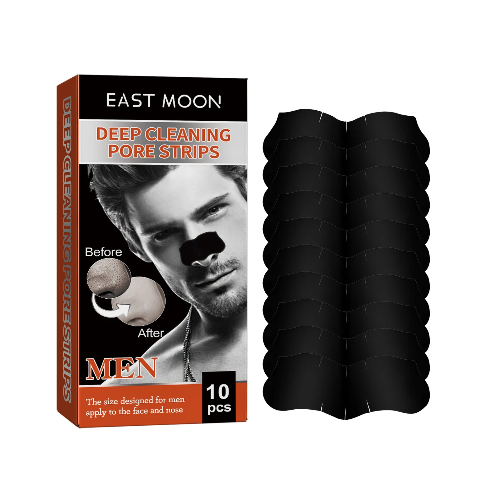 Moon Men's Blackhead Stickers For Nose Tips, Acne, Blackheads, Clean Pores, Moisturize The Skin, And Remove Nasal Stickers
Moon Men's Blackhead Stickers For Nose Tips, Acne, Blackheads, Clean Pores, Moisturize The Skin, And Remove Nasal Stickers