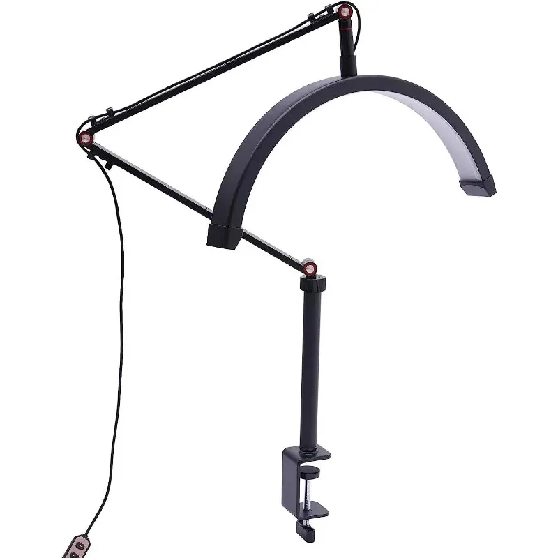 Eyelash Lighting Semi-Permanent Ring Light Beauty Table Clamp Cradle Makeup Tattoo Salon Nail Extensions Half Moon Lamp
Eyelash Lighting Semi-Permanent Ring Light Beauty Table Clamp Cradle Makeup Tattoo Salon Nail Extensions Half Moon Lamp
