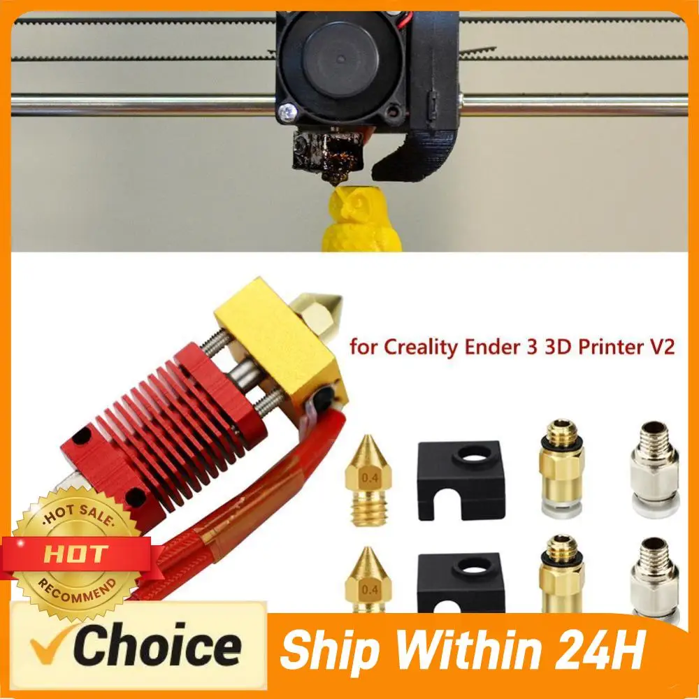 Комплект из 9 деталей: Сборный экструдер и хотэнд для 3D-принтера Creality Ender 3 Pro, запчасти для 3D-принтеров
Комплект из 9 деталей: Сборный экструдер и хотэнд для 3D-принтера Creality Ender 3 Pro, запчасти для 3D-принтеров