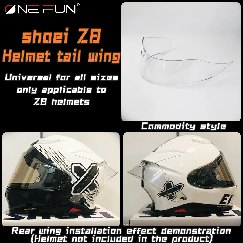 For SHOEI Z8/X15 Red ant x symbo lHelmet Detachable Spoiler Motorcycle High-Speed Stability Mod Accessories
For SHOEI Z8/X15 Red ant x symbo lHelmet Detachable Spoiler Motorcycle High-Speed Stability Mod Accessories