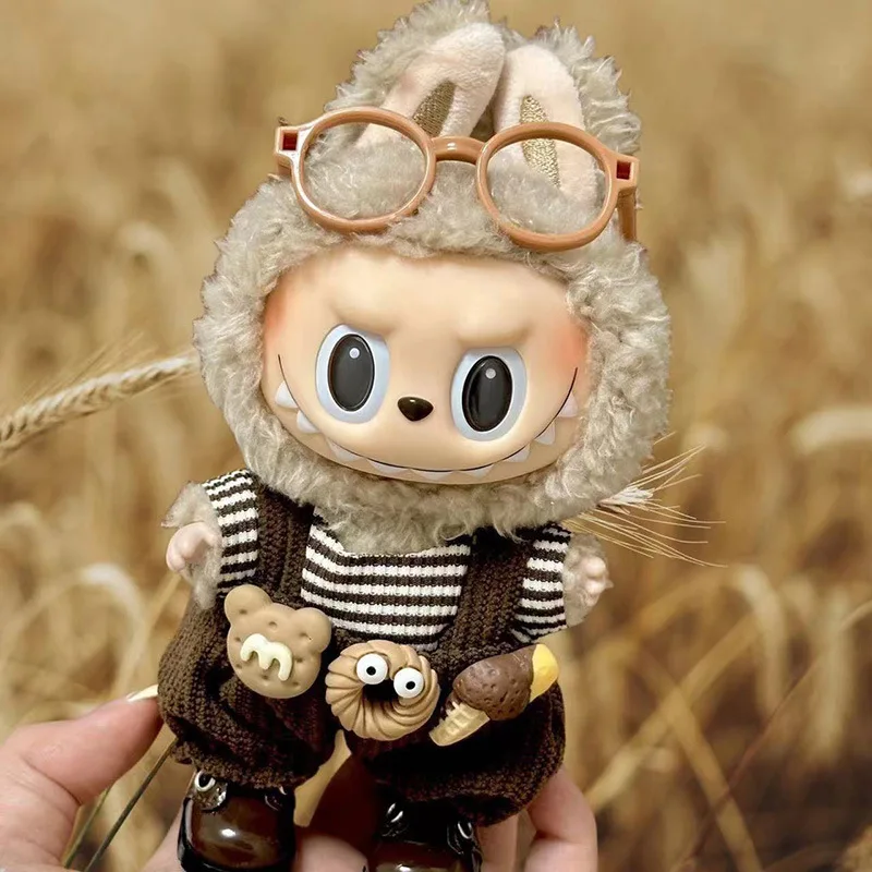 Mini Plush Doll'S Clothes Outfit Accessories For Korea Kpop Exo Labubu Idol Top overalls set Clothing Gift
Mini Plush Doll'S Clothes Outfit Accessories For Korea Kpop Exo Labubu Idol Top overalls set Clothing Gift