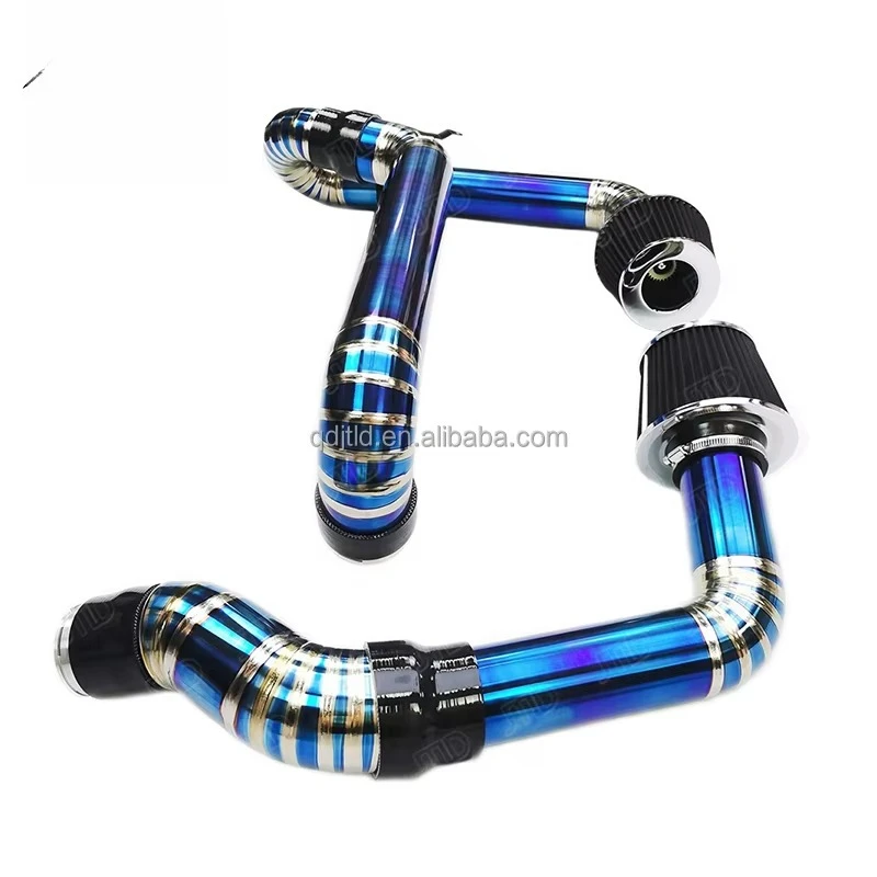 High Performance Cold Air Intake Filter Kit with Titanium Silver Blue Pipe for G8X M3 M4 S58 Engine New Condition
High Performance Cold Air Intake Filter Kit with Titanium Silver Blue Pipe for G8X M3 M4 S58 Engine New Condition