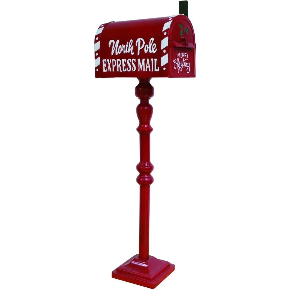 Celebrations Santa Mail Box Christmas Decor Metal 38inch charismas Outdoor Decorations - Pack of 1 - Holiday Decoration
Celebrations Santa Mail Box Christmas Decor Metal 38inch charismas Outdoor Decorations - Pack of 1 - Holiday Decoration