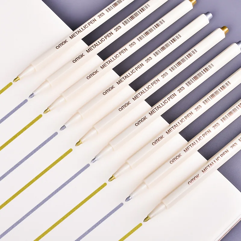 4Pcs DIY Metal Waterproof Permanent Paint Marker Pens White Gold Silver Craftwork Resin Mold Pen Art painting Supplies
4Pcs DIY Metal Waterproof Permanent Paint Marker Pens White Gold Silver Craftwork Resin Mold Pen Art painting Supplies