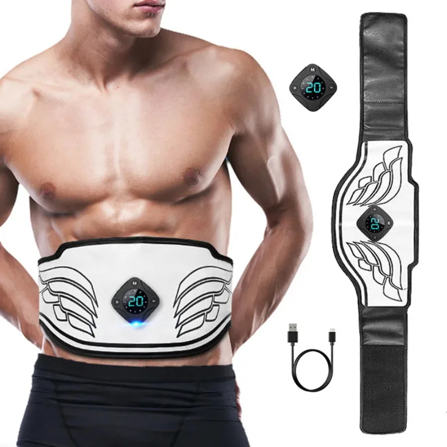 Electric Abs Toning Training Belt EMS Body Slimming Belt Waist Trimmer Abdomen Muscle Stimulator Weight Loss Massager Men Women
Electric Abs Toning Training Belt EMS Body Slimming Belt Waist Trimmer Abdomen Muscle Stimulator Weight Loss Massager Men Women