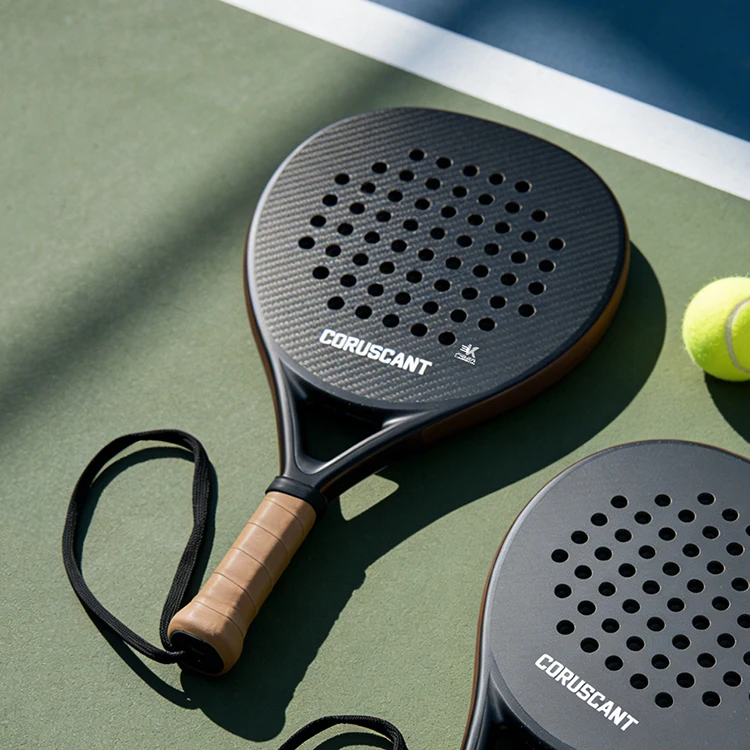 Balanced Carbon fiber material 12K padel racket for advanced players, delicate premium hitting touch customizable gift packaging
Balanced Carbon fiber material 12K padel racket for advanced players, delicate premium hitting touch customizable gift packaging