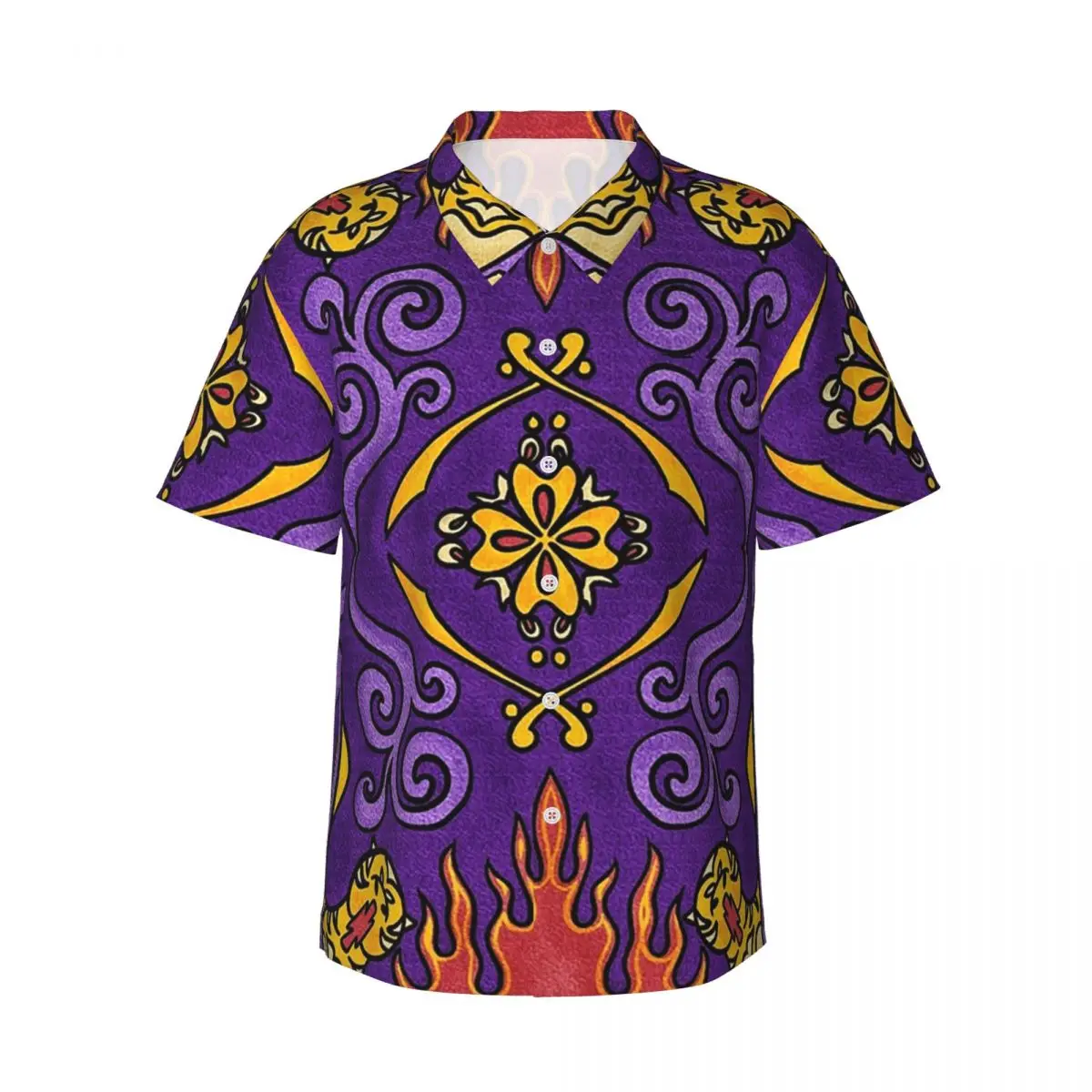 Magic Carpet Men's Shirts Hawaiian Short Sleeve Shirt Casual Button Tops for Summer Beach
Magic Carpet Men's Shirts Hawaiian Short Sleeve Shirt Casual Button Tops for Summer Beach